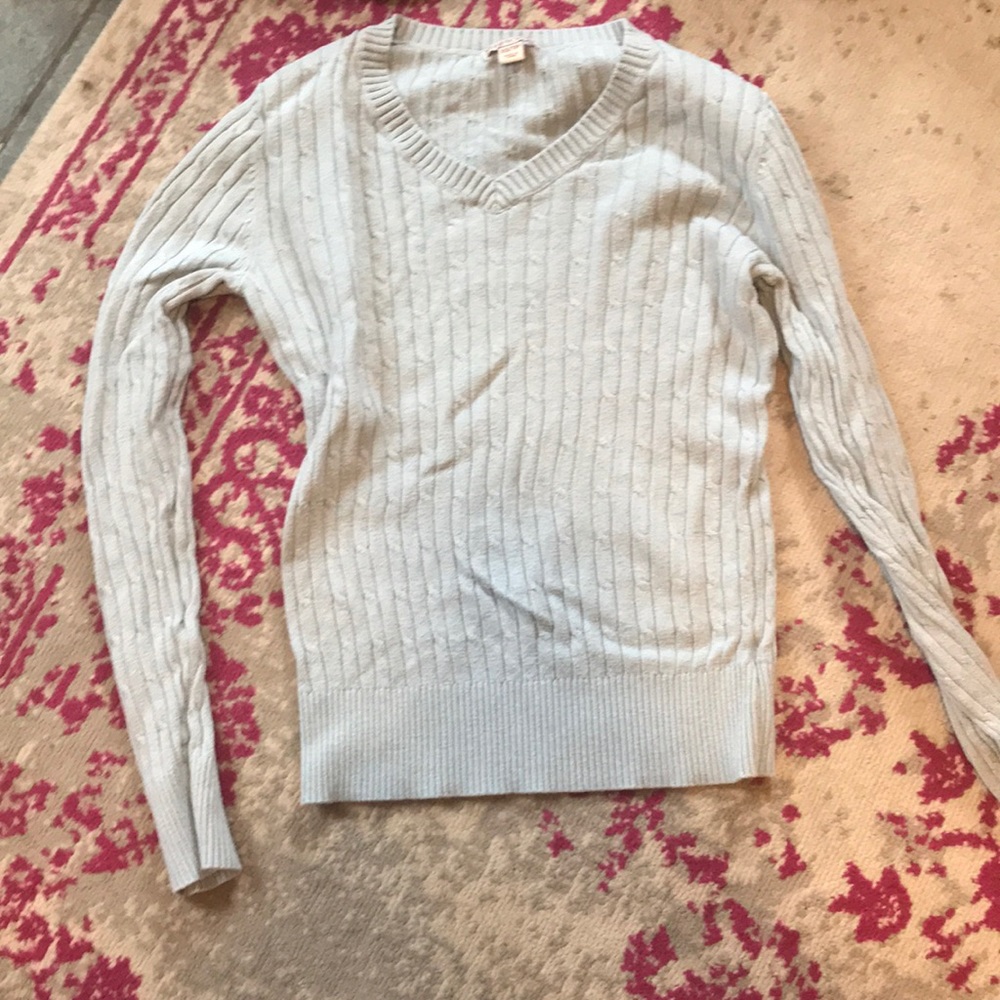 Merona baby blue sweater
